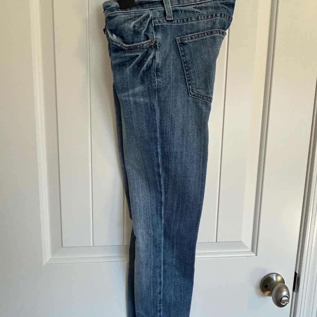 Current/Elliott Blue Denim Jeans Stiletto Style